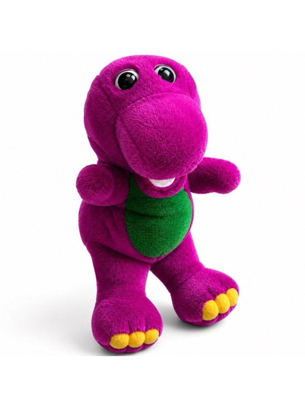 Vintage Barney the Dinosaur Plush Lyons Group Dakin 1992 Purple Stuffed Animal